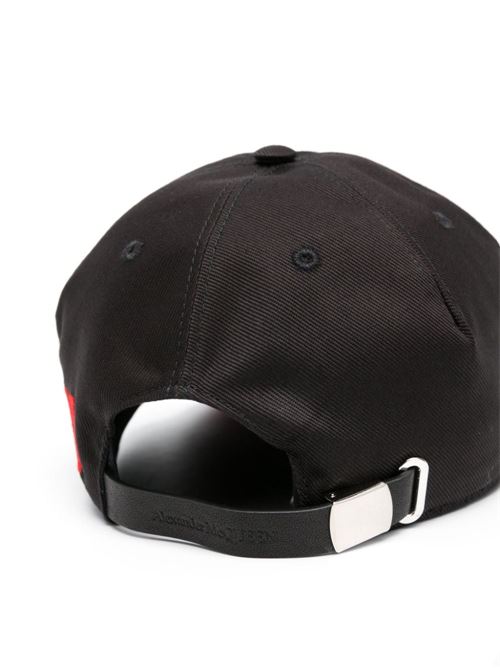 Cappello da baseball con ricamo Alexander McQueen | 6328964105Q1074